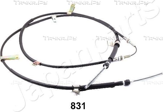 Трос ручника (тросик ручного тормоза) Japanparts. Артикул BC-831