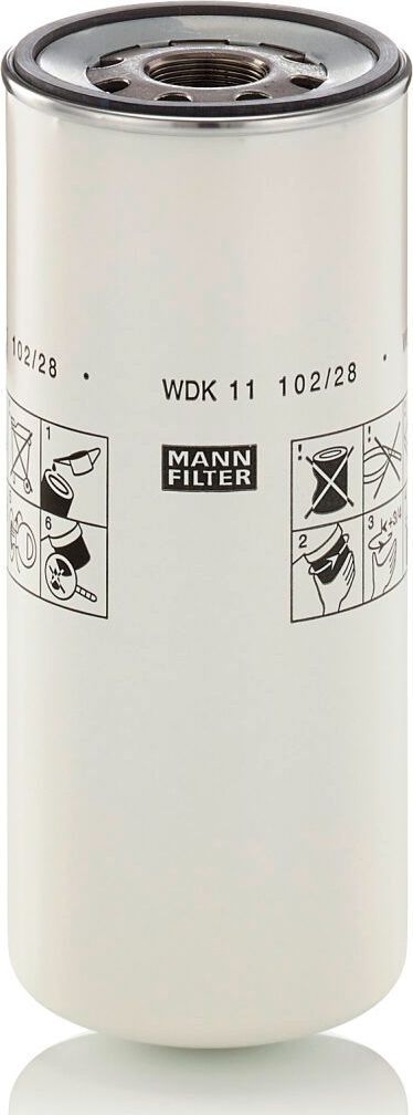 Топливный фильтр Mann-Filter. Артикул WDK 11 102/28