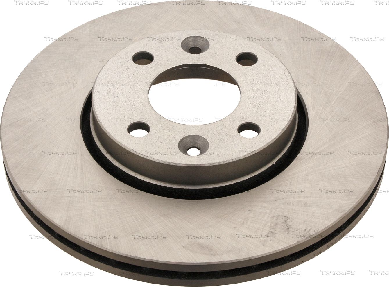 Тормозной диск SWAG передний для Renault Megane II 2002-2009. Артикул 60 92 4165