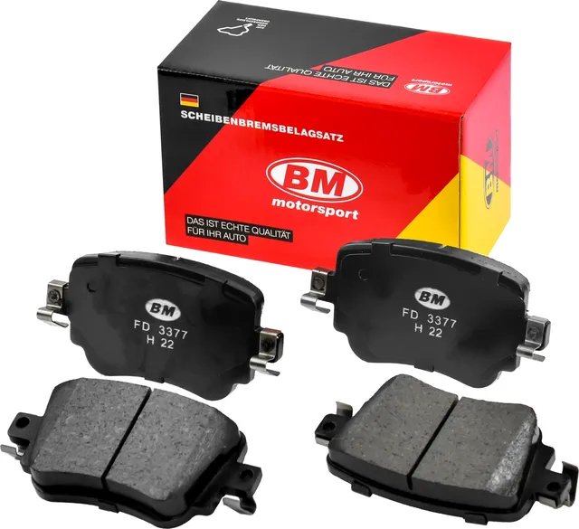 Колодки тормозные дисковые VAG OCTAVIA 13- зад. (BM) BM. Артикул FD3377