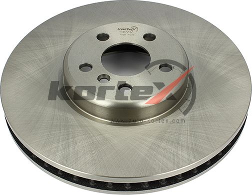 Диск торм BMW G30G11X3 G01X5 G05 перед прав (d348mm) (цельный) (Kortex). Артикул KD0620