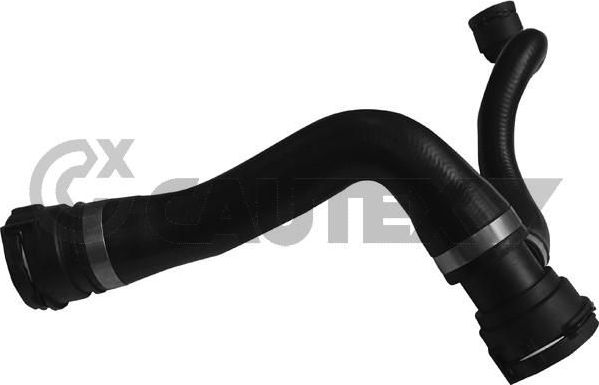 Патрубок радиатора (системы охлаждения) Cautex (EPDM (Этилен-пропиленовый каучук)). Артикул 753914