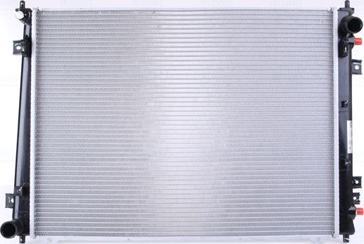 Радиатор охлаждения двигателя (в сборе) Nissens для Kia Carens II (UN) 2006-2012. Артикул 66686