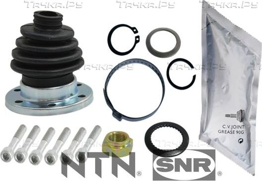 Пыльник шруса (комплект) NTN / SNR (резина) передний для SEAT Inca I 1995-2003. Артикул IBK54.003