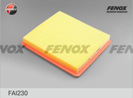 Воздушный фильтр Fenox. Артикул FAI230