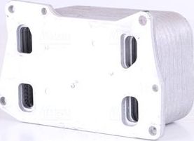 Радиатор масляный (маслоохладитель) для двигателя Nissens (алюминий). Артикул 91274