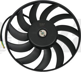 Вентилятор радиатора двигателя Vika левый для Audi A6 allroad II (C6) 2006-2011. Артикул 99590377501