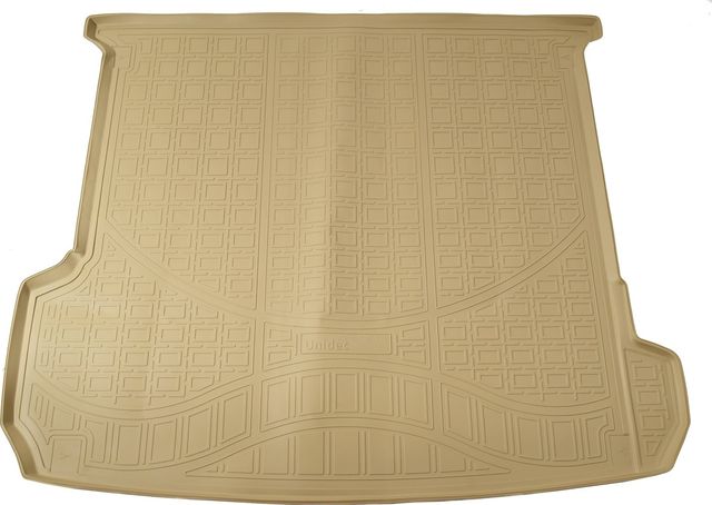 Коврик Норпласт для багажника (7 мест сложенный 3 ряд) Audi Q7 II 2015-2026 Бежевый. Артикул NPA00-T05-775-B
