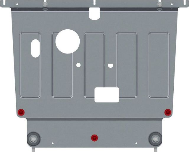 Защита Шериф (1,5 мм) для картера и КПП Kia Rio IV 2017-2021. Артикул 10.SL 9008