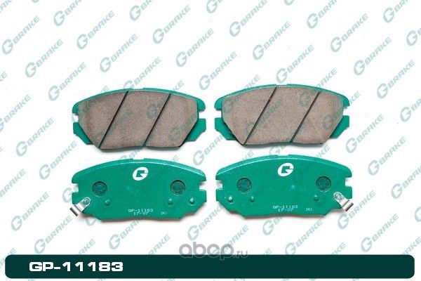 Колодки тормозные дисковые (G-Brake). Артикул GP11183