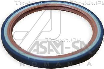 Сальник коленвала ASAM (PTFE (Polytetrafluorethylen)). Артикул 01338