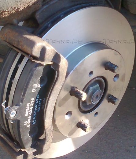Тормозной диск Bosch передний для Honda CR-X II 1988-1992. Артикул 0 986 478 174