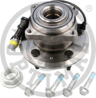 Ступица колеса с интегрированным подшипником Optimal задняя для Opel Antara I 2006-2017. Артикул 252793