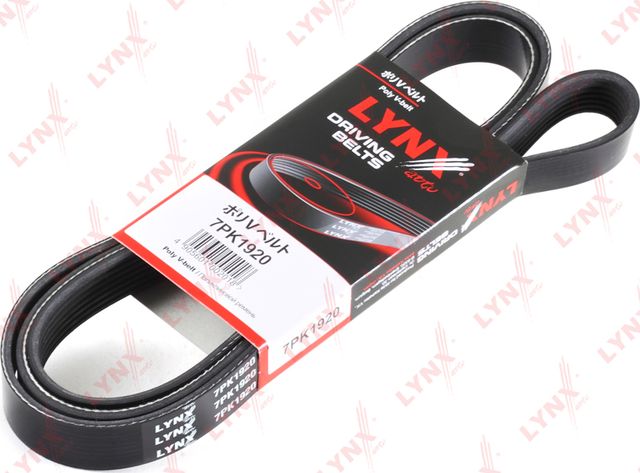 Приводной ремень поликлиновой LYNXauto для Renault Mascott 2004-2010. Артикул 7PK1920