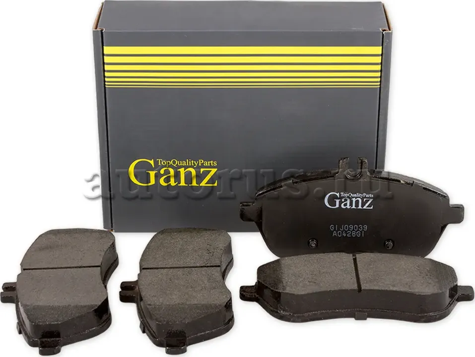 Колодки торм.пер. (Ganz). Артикул GIJ09039