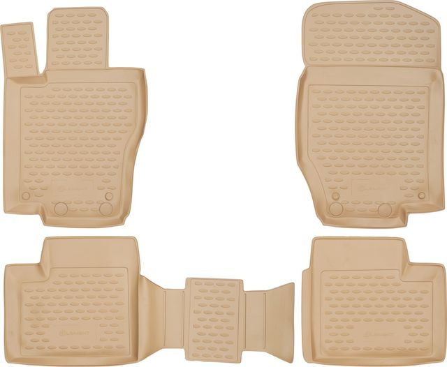 Коврики Element для салона Mercedes-Benz M-Класс (ML) W164 2006-2011. БЕЖЕВЫЕ. Артикул NLC.34.23.212k