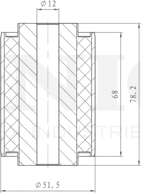 Сайлентблок балки (Unio). Артикул RMP-20547