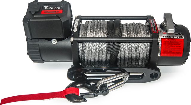 Лебёдка электрическая 12V T-MAX EW12500 MuscleLift (синтетический трос). Артикул W2008