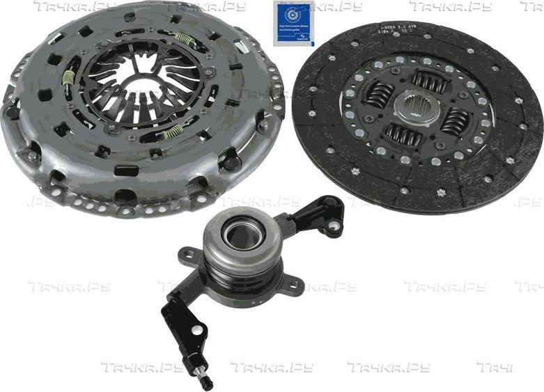 Сцепление (комплект) SACHS XTend Kit plus CSC для Volkswagen Crafter I 2006-2011. Артикул 3000 990 246