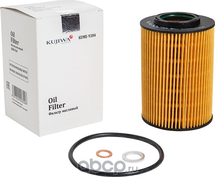 Фильтр масляный картридж KUME9304 KUJIWA 263202740 Kujiwa. Артикул KUME9304
