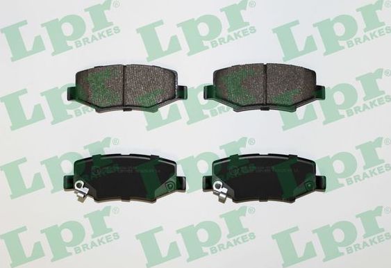 Тормозные колодки LPR задние для Dodge Nitro 2006-2012. Артикул 05P1555