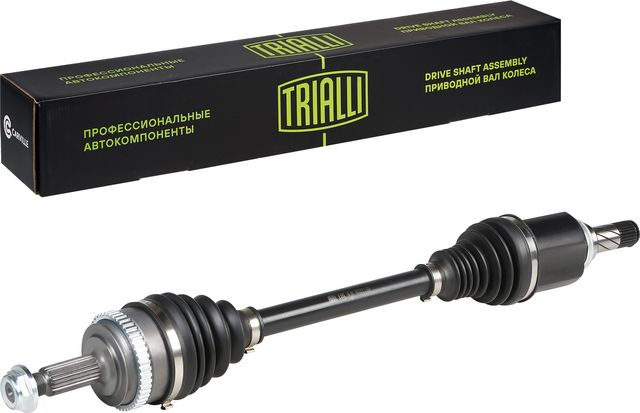Полуось (привод в сборе, приводной вал) Trialli передняя левая для Lada Vesta I 2016-2026. Артикул AR 861