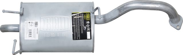 Глушитель Trialli (алюминий / сталь) для Nissan Primera P12 2002-2008. Артикул EMM 4014