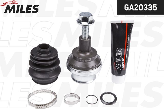 Шрус наружный (граната) Miles задний для Audi A3 II (8P) 2006-2013. Артикул GA20335