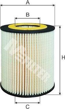 Масляный фильтр MFilter. Артикул TE 4032