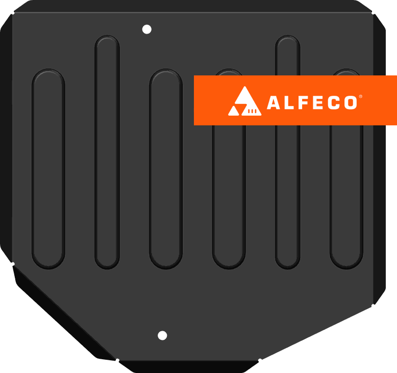 Защита Alfeco для топливного бака (левый) Haval Dargo 4WD 2022-2026. Артикул ALF.55.053