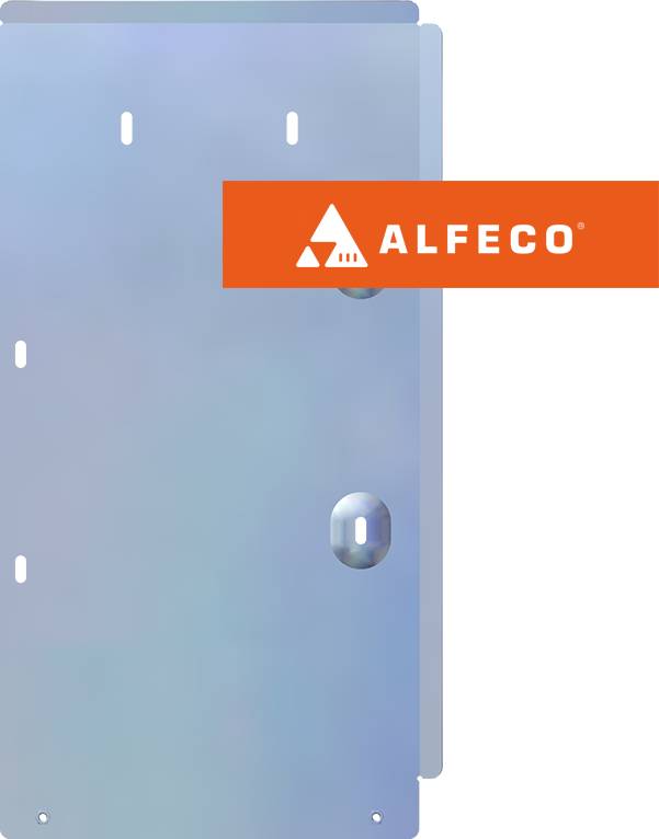 Защита алюминиевая Alfeco для АКПП BMW X4 G02 2018-2026. Артикул ALF.34.24al