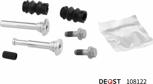 Комплект направляющих тормозного суппорта (направляющая O 10 mm, суппорт Bosch). (Deqst). Артикул 108122