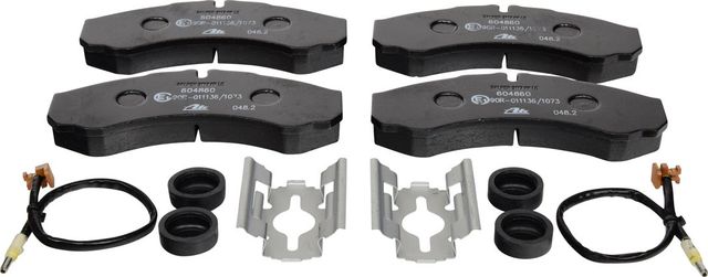 Тормозные колодки ATE передние/задние для Renault Mascott 1999-2005. Артикул 13.0460-4860.2