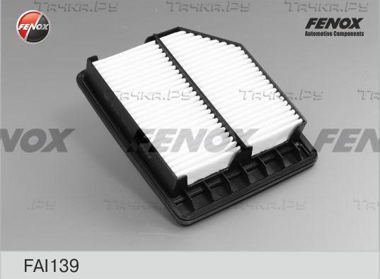 Воздушный фильтр Fenox. Артикул FAI139