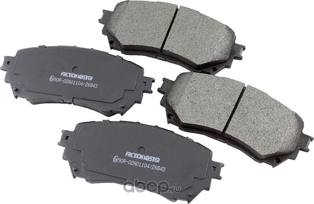 Колодки тормозные дисковые (Frictionmaster). Артикул MKD1711