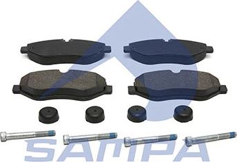 Тормозные колодки Sampa. Артикул 093.916