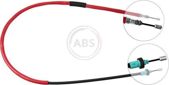 Трос ручника (тросик ручного тормоза) ABS. Артикул K19727
