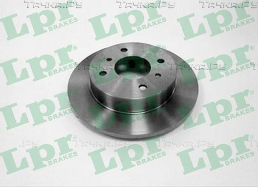 Тормозной диск LPR задний для Nissan Primera P11 1996-2002. Артикул N2553P