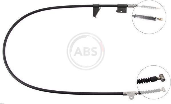 Трос ручника (тросик ручного тормоза) ABS задний левый для Nissan Terrano II 1993-1999. Артикул K13687