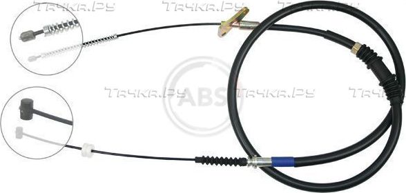 Трос ручника (тросик ручного тормоза) ABS. Артикул K15387