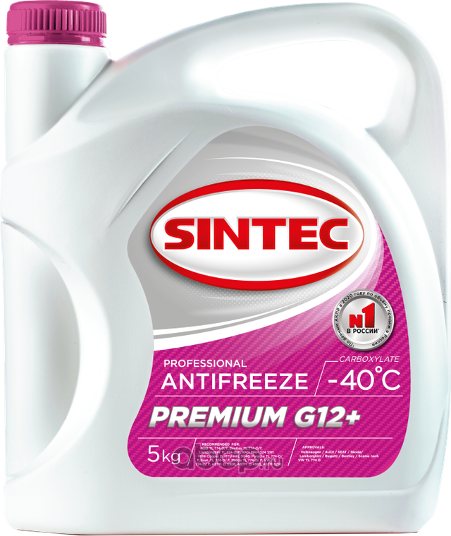 Sintec ANTIFREEZE PREMIUM 5кг Sintec. Артикул 990450