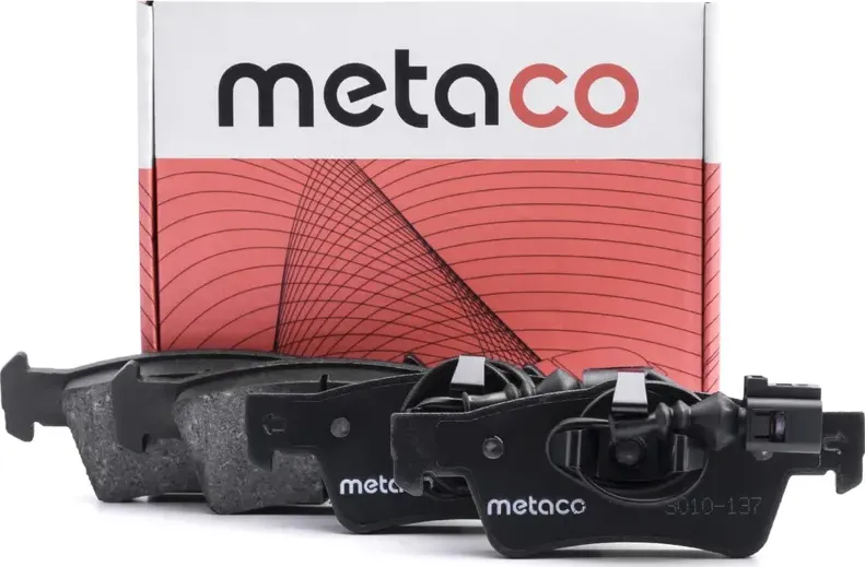Колодки тормозные задние дисковые к-кт (Metaco). Артикул 3010137