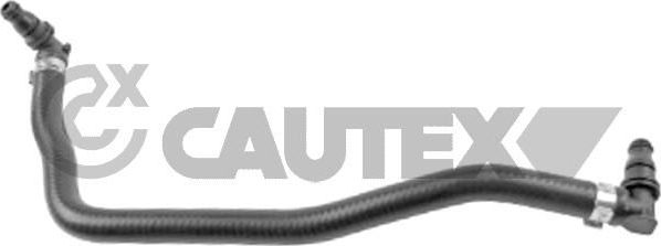 Патрубок радиатора (системы охлаждения) Cautex. Артикул 767488