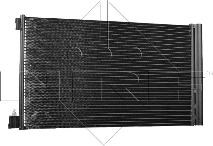Радиатор кондиционера (конденсатор) NRF (алюминий). Артикул 35912