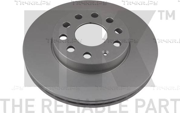 Тормозной диск NK передний для Skoda Octavia A7 2012-2019. Артикул 3147166