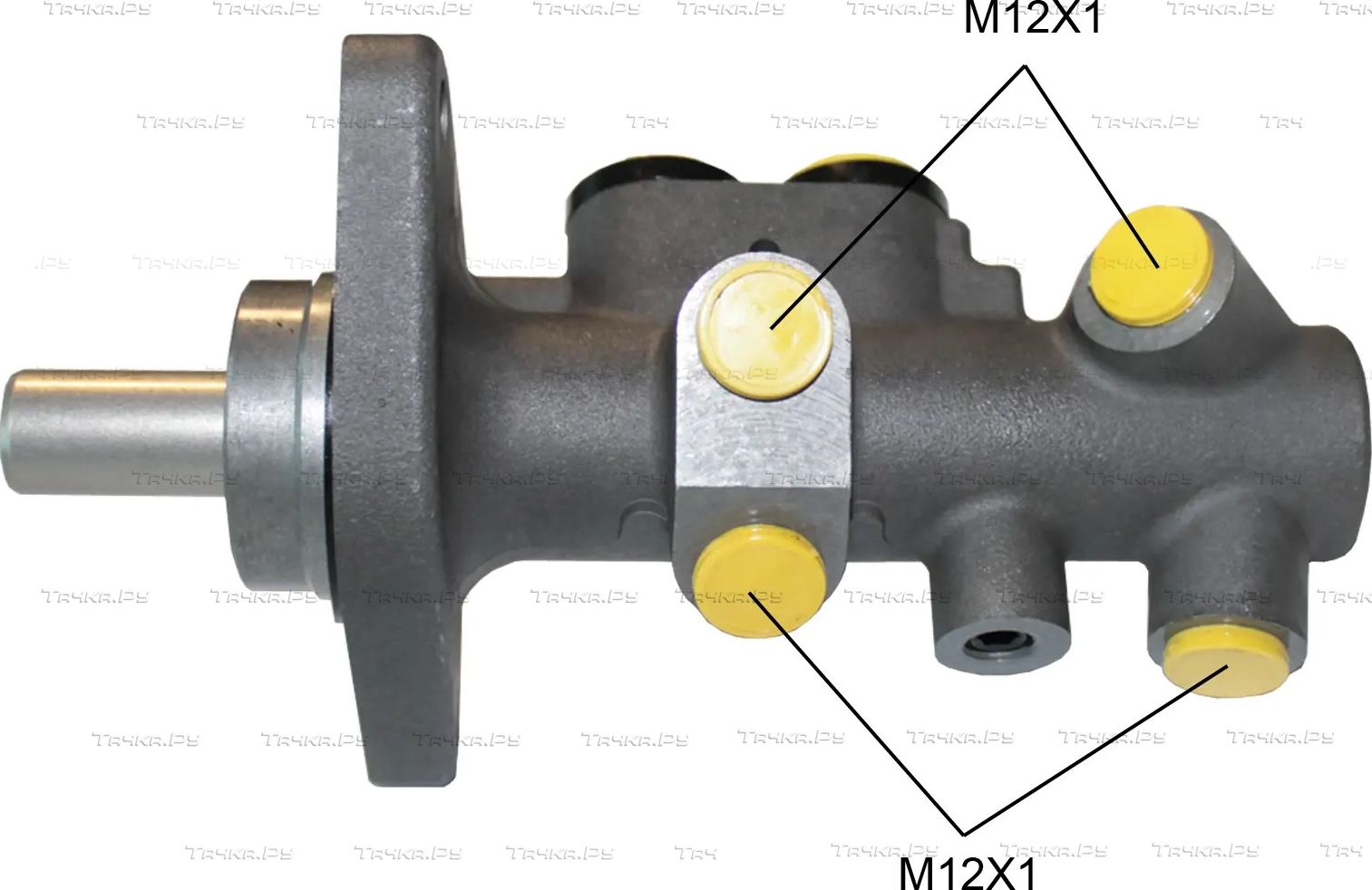 Тормозной цилиндр главный Brembo (алюминий) для SEAT Alhambra I 1996-2010. Артикул M 24 121