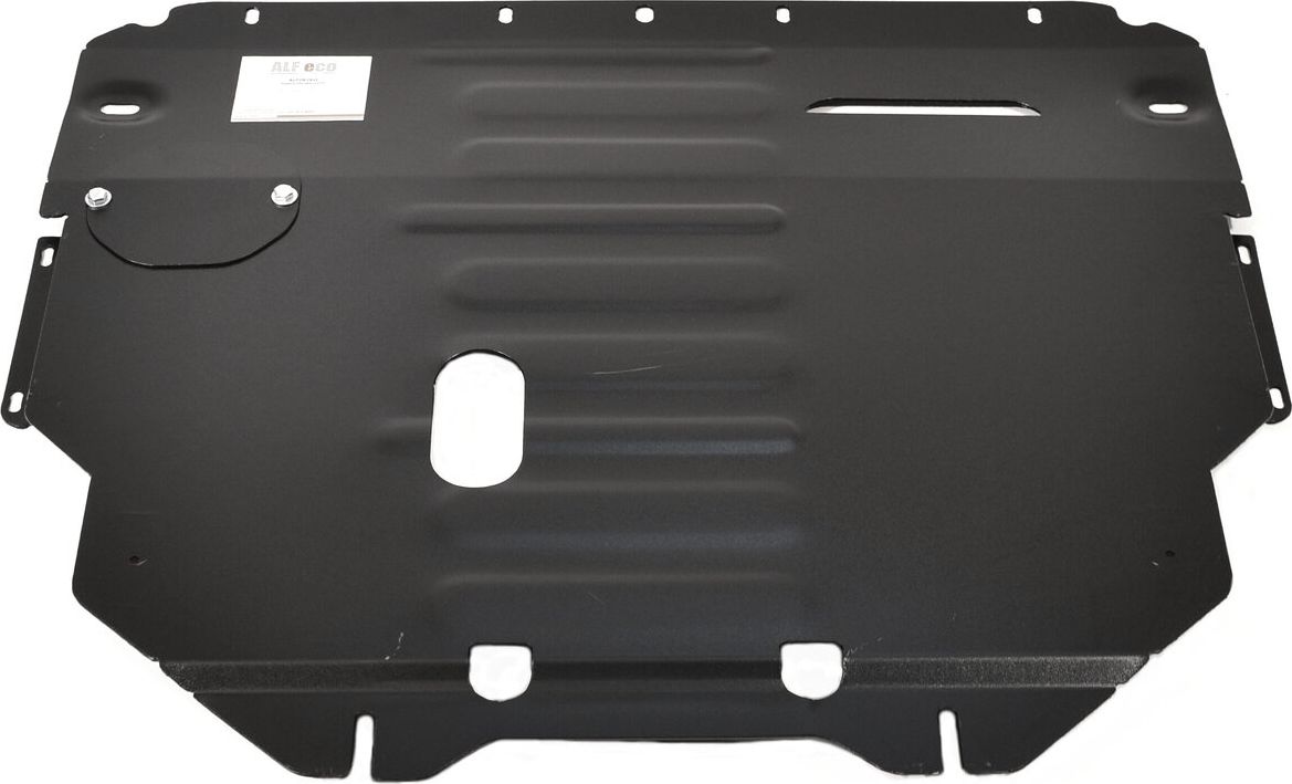 Защита Alfeco для картера и КПП Geely Tugella 2019-2026. Артикул ALF.08.18