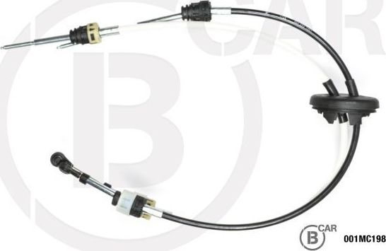 Трос переключения передач КПП B CAR. Артикул 001MC198
