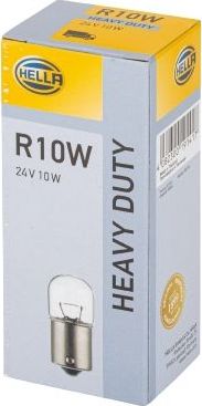 R10W 24V-10W (BA15s) Hella HEAVY DUTY. Артикул 8GA 002 071-251