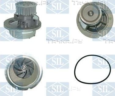 Помпа (водяной насос) Saleri/SIL для Opel Astra F 1998-2005. Артикул PA1216